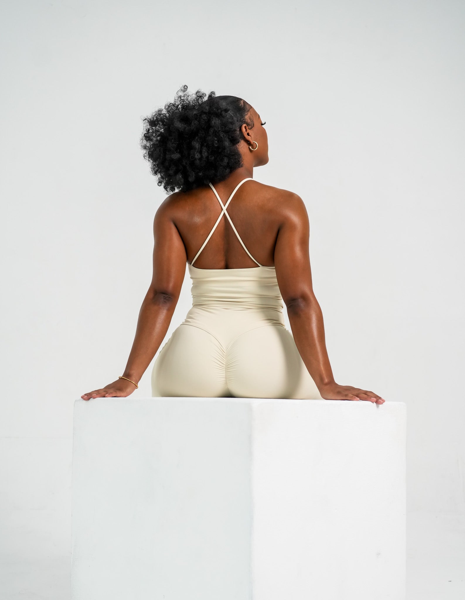 YOGA PANT SET - MILK