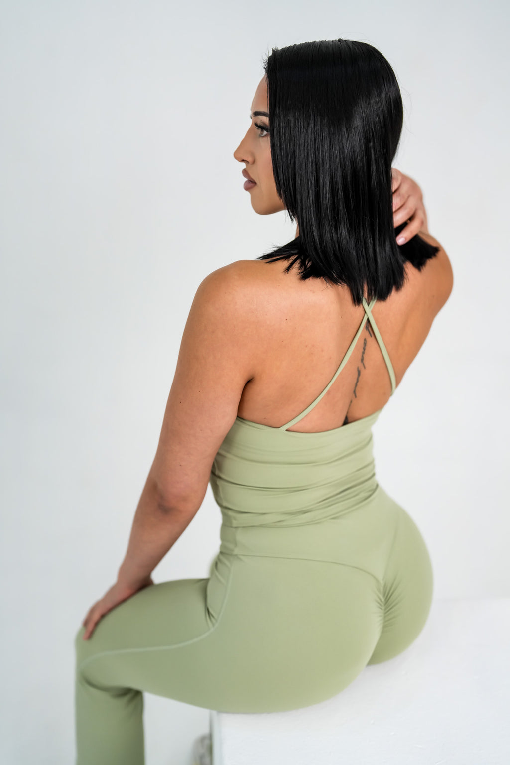 YOGA PANT SET - SAGE GREEN