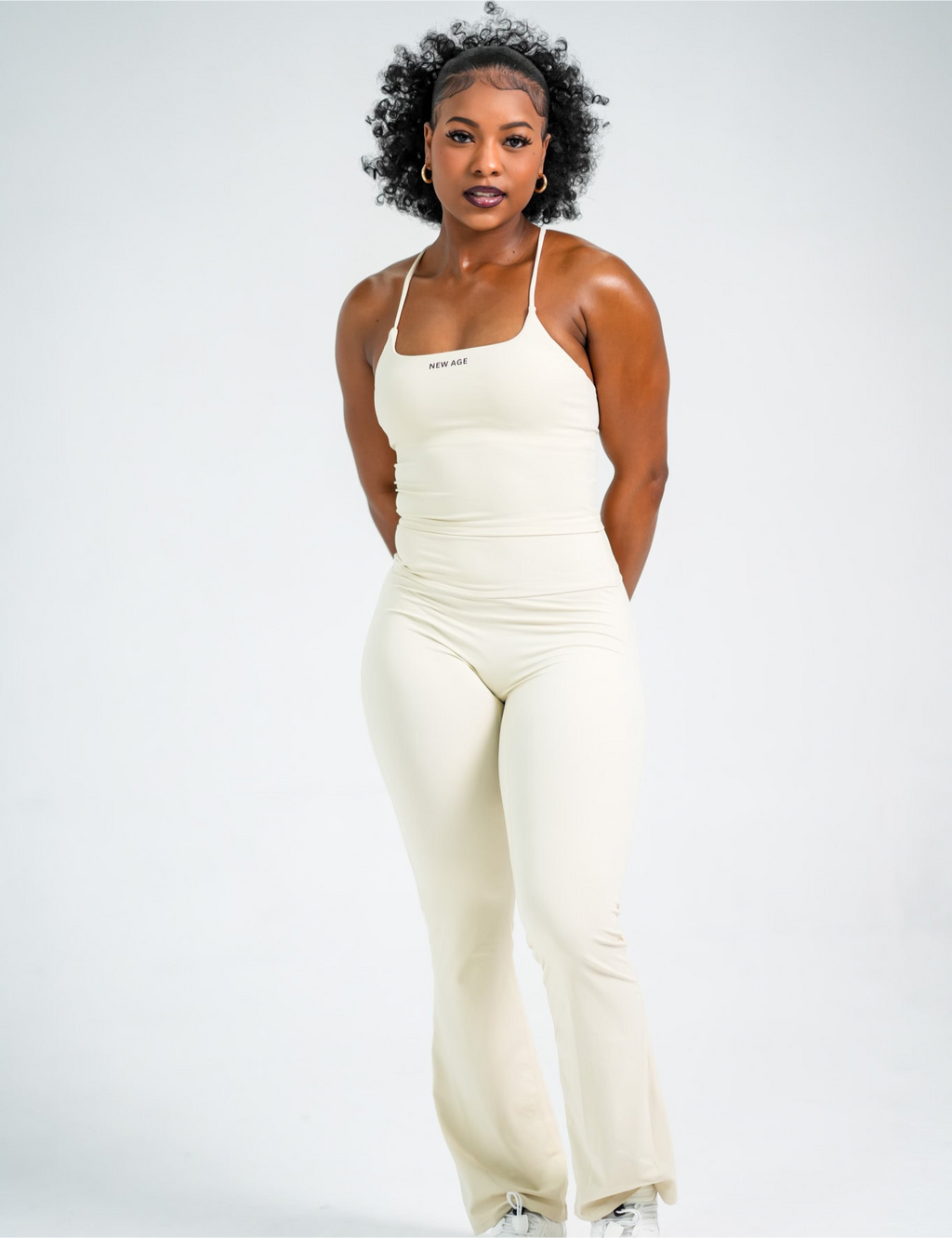 YOGA PANT SET - MILK